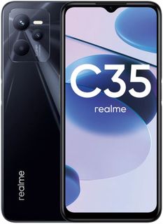 Смартфон Realme С35 4/128GB черный