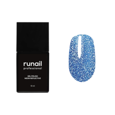 RUNAIL PROFESSIONAL Гель-лак для ногтей неоновый светоотражающий