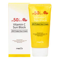 Солнцезащитный крем для лица и тела MED B Солнцезащитный крем с витамином C 70