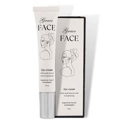 Крем для глаз GRACE FACE Увлажняющий крем для глаз с муцином улитки Антивозрастной 20.0