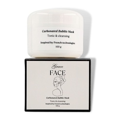 Маски для лица GRACE FACE Пузырьковая маска для лица, очищающая от черных точек Bubble Mask 100