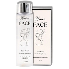 Тоники для лица GRACE FACE Увлажняющий и очищающий тоник для лица с экстрактом черники 120