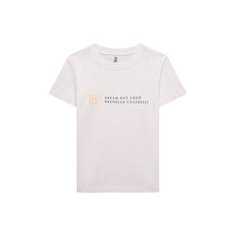 Хлопковая футболка Brunello Cucinelli