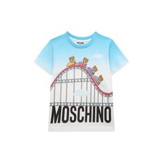 Хлопковая футболка Moschino