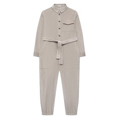 Хлопковый комбинезон Brunello Cucinelli
