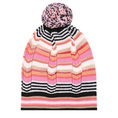 Шапка с принтом и помпоном Missoni