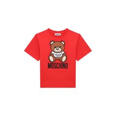 Хлопковая футболка Moschino