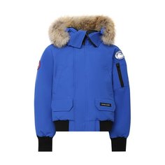 Утепленный бомбер PBI Chilliwack с меховой отделкой на капюшоне Canada Goose