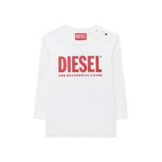 Хлопковый лонгслив Diesel