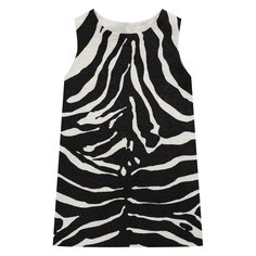 Платье из вискозы и хлопка Dolce & Gabbana