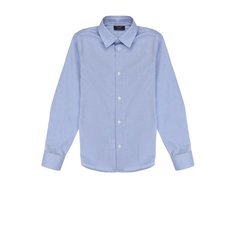 Хлопковая рубашка прямого кроя Dal Lago