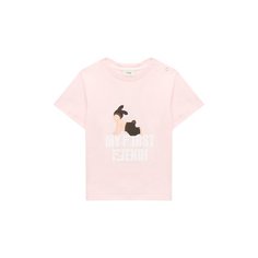 Хлопковая футболка Fendi