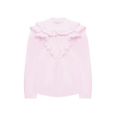Хлопковая блузка Monnalisa