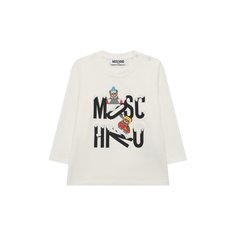 Хлопковый лонгслив Moschino