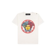 Хлопковая футболка Versace