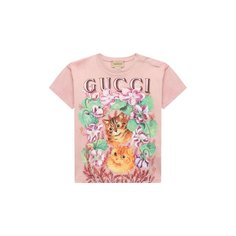 Хлопковая футболка Gucci