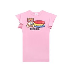 Хлопковое платье Moschino