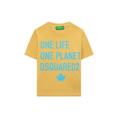 Хлопковая футболка Dsquared2