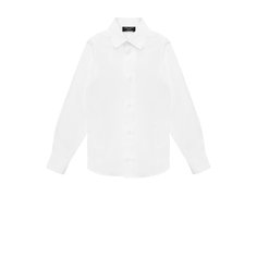 Хлопковая рубашка прямого кроя Dal Lago