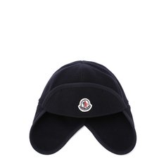 Шапка с логотипом бренда Moncler Enfant