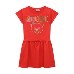 Хлопковое платье Moschino