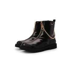 Кожаные ботинки Dolce & Gabbana