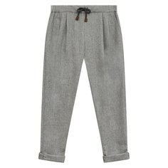 Шерстяные брюки Brunello Cucinelli