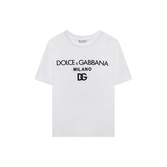 Хлопковая футболка Dolce & Gabbana