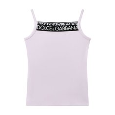 Хлопковая майка Dolce & Gabbana