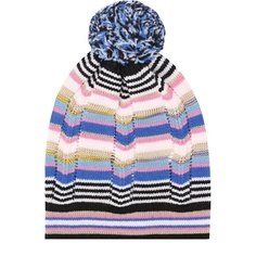 Шапка с принтом и помпоном Missoni