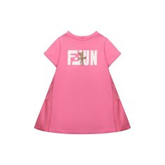 Хлопковое платье Fendi