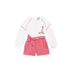 Хлопковый комбинезон Stella Jean Kids