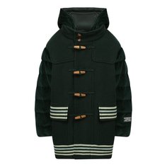 Шерстяной пуховик Burberry