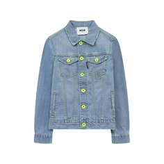 Джинсовая куртка MSGM kids