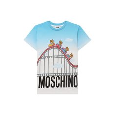 Хлопковая футболка Moschino