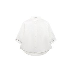 Хлопковая блузка Brunello Cucinelli