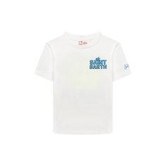 Хлопковая футболка MC2 Saint Barth