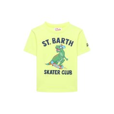 Хлопковая футболка MC2 Saint Barth