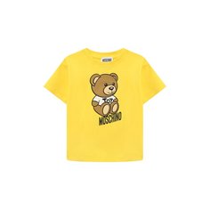 Хлопковая футболка Moschino