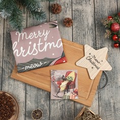 Набор подарочный полотенце подставка Этель