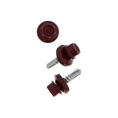 Саморезы кровельные,haupt 5.5х19 ral3005, красное вино 250 шт NO Brand