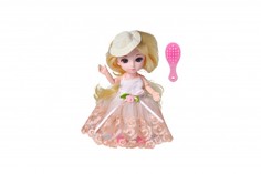 Куклы и одежда для кукол Funky Toys Кукла шарнирная Малышка Лили блондинка с расческой 16 см