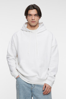 Худи базовая хлопковая с капюшоном и карманом-кенгуру Befree