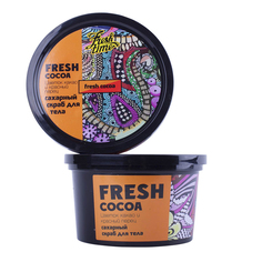 Скраб для тела LCOSMETICS FRESH TIME сахарный Цветок какао и красный перец 250 мл L'cosmetics