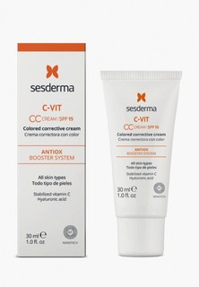 CC-Крем Sesderma увлажняющий, с эффектом сияния