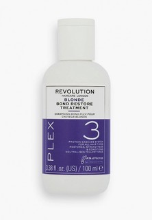 Маска для волос Revolution Haircare Blonde Plex 3 Bond Restore Treatment, 100 мл