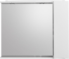 Зеркальный шкаф 80x75 см Bianco Lucido BelBagno Marino MARINO-SPC-800/750-1A-BL-P-R