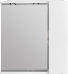 Зеркальный шкаф 60x75 см Bianco Lucido BelBagno Marino MARINO-SPC-600/750-1A-BL-P-R