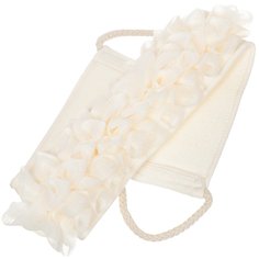 Мочалка банная лента, 70 х 9 см, кружево, Y3-554