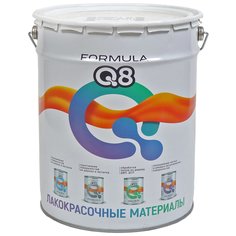 Грунт-эмаль Formula Q8, по ржавчине, быстросохнущая, серая, 20 кг